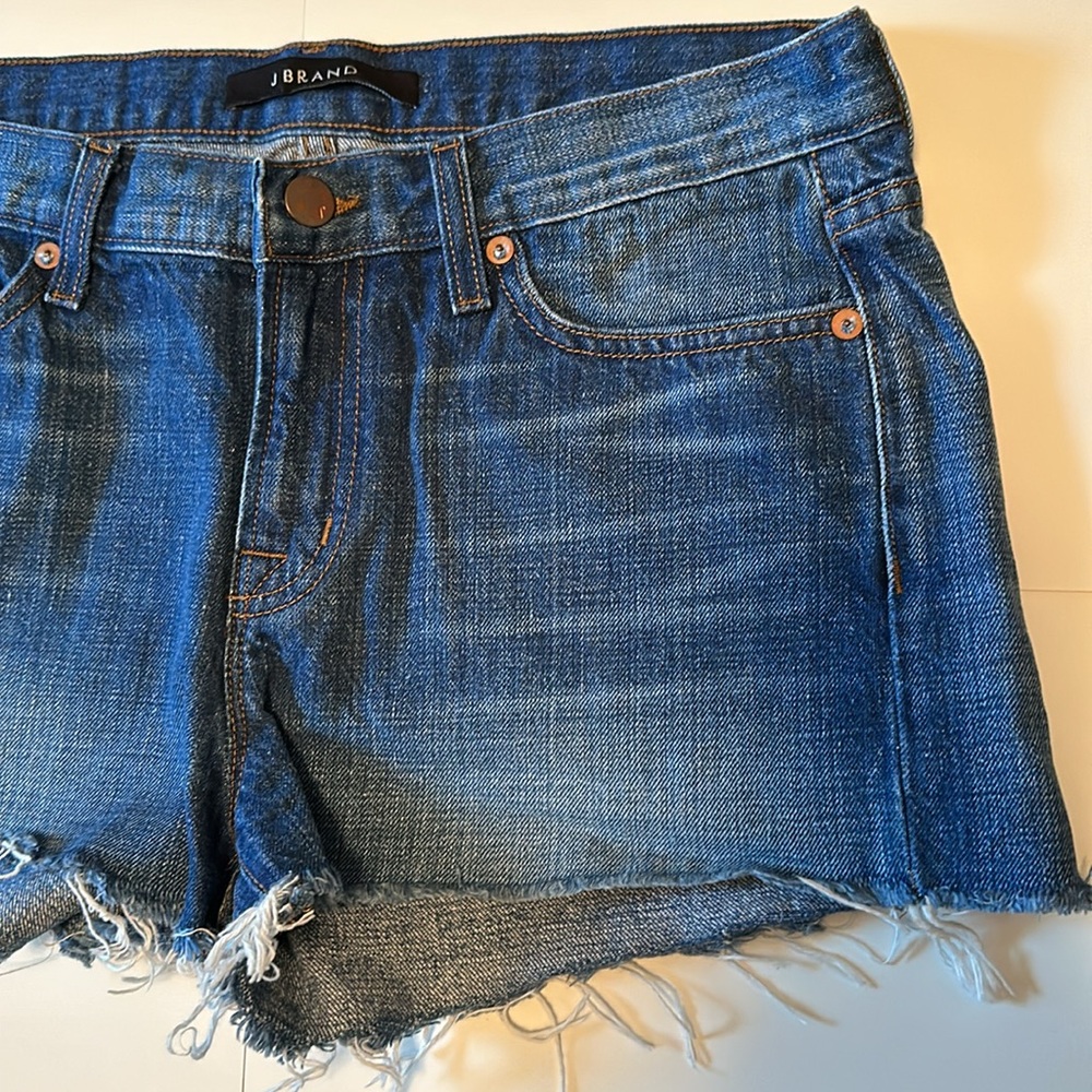 J Brand Libra Denim Cutoff Shorts Size 28 - Picture 3 of 8